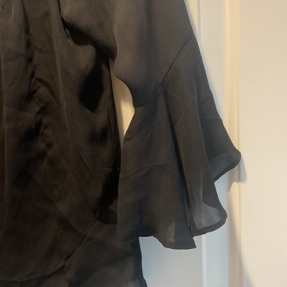 JCrew Off Shoulder Ruffle Top, Size 4 - Picture 3 of 3